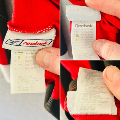 Manchester City away football shirt 2003/04 L/S Wright-Phillips 
Large