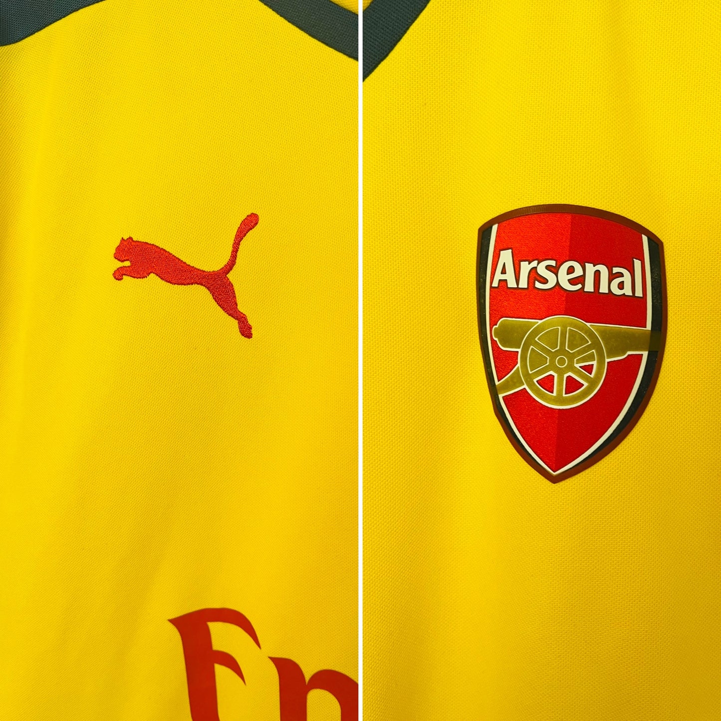 Arsenal away football shirt 2014/15 Ozil XXL