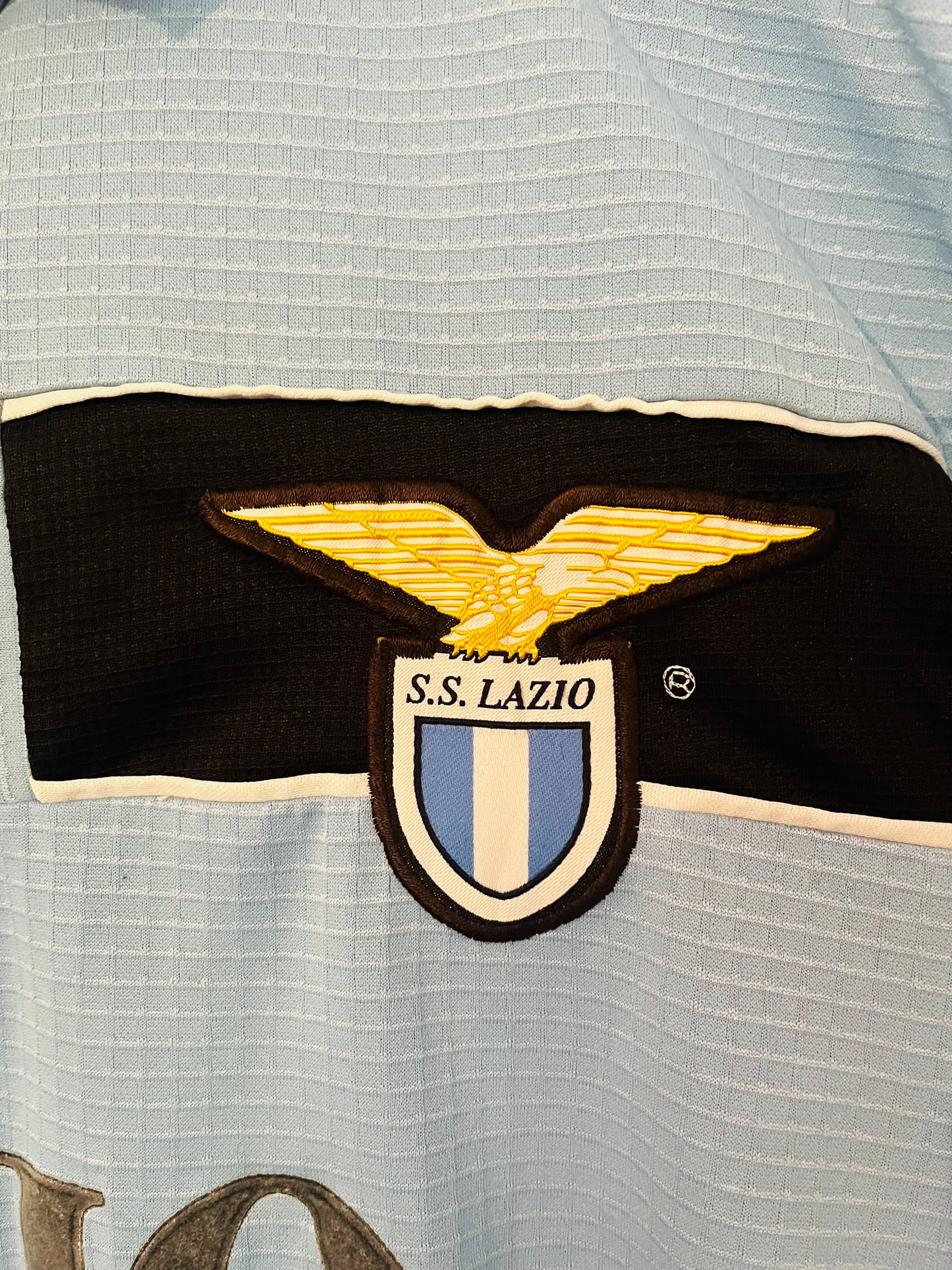 Lazio home football shirt 1998/2000 Salas Large