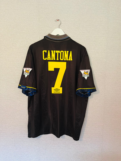 Manchester United away football shirt 1994/95 Cantona XXL