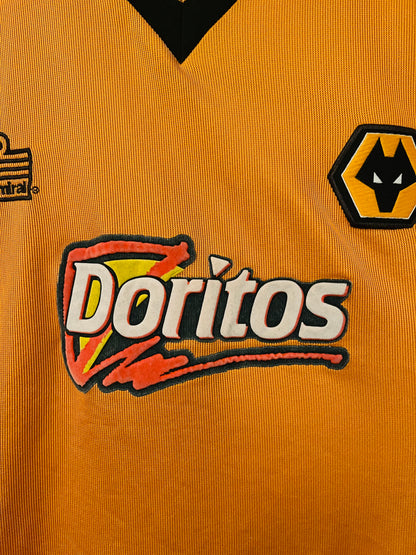 Wolverhampton Wanderers home football shirt 2003/04 Cooper Large