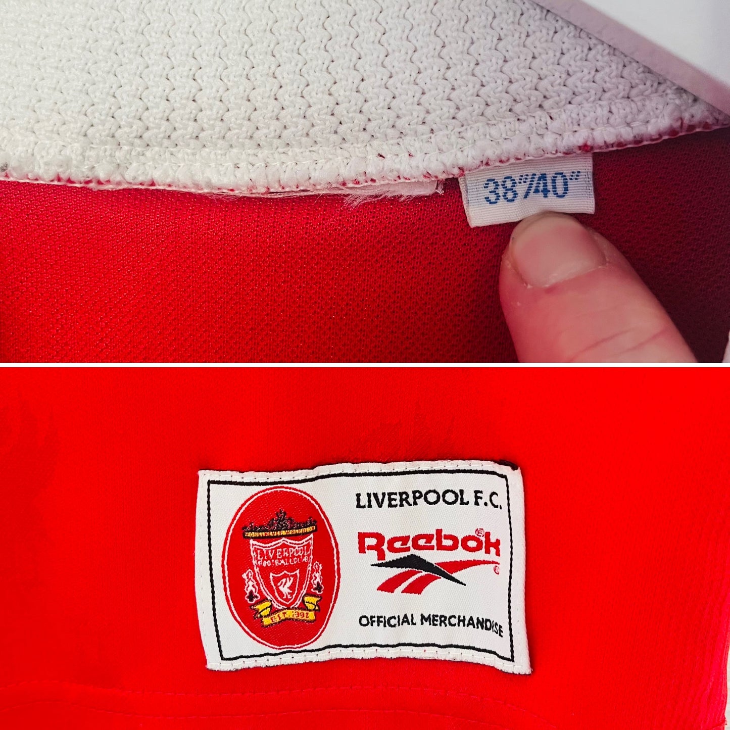 Liverpool home football shirt
1997/98 Berger Medium