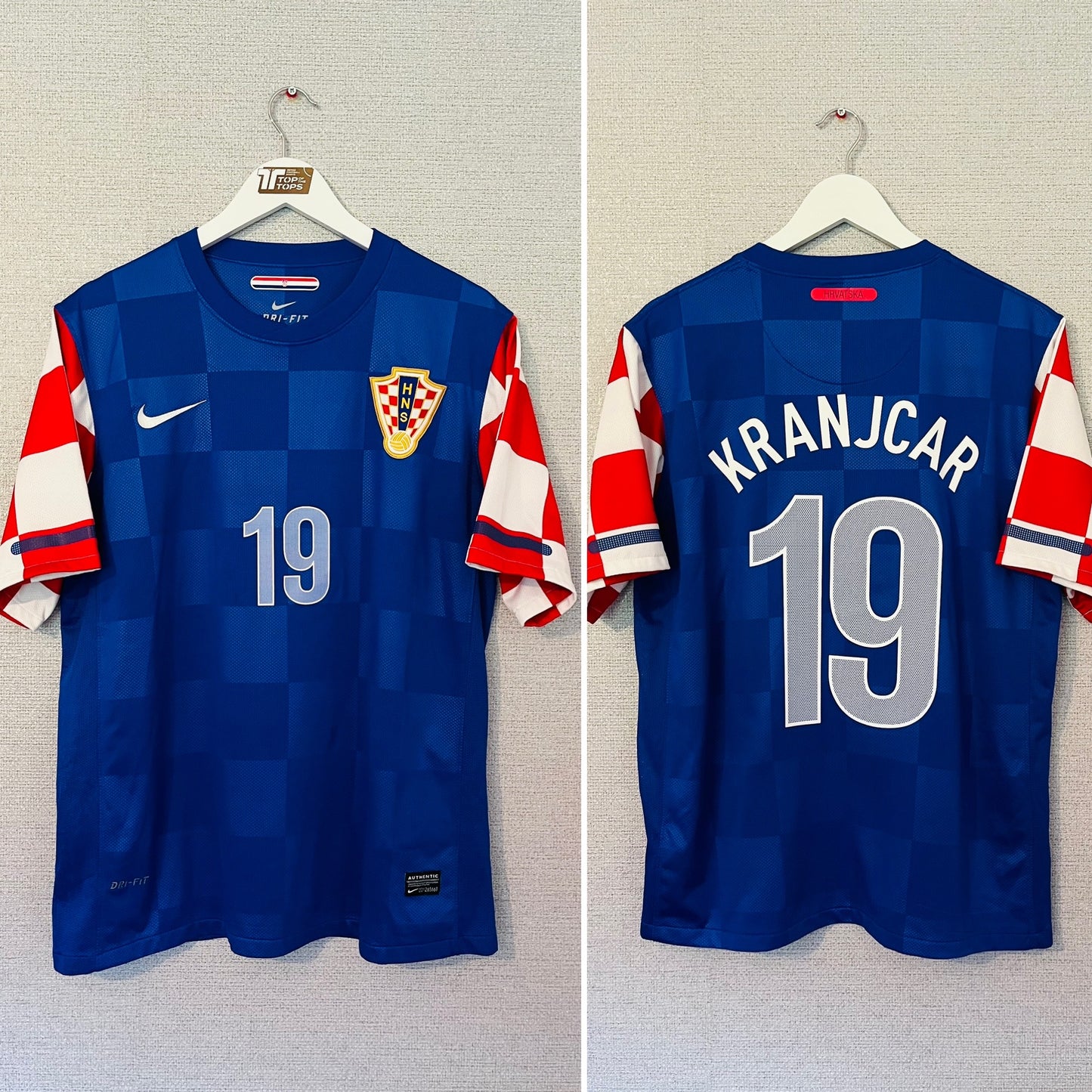 Croatia away football shirt 2010/12 Kranjcar Large