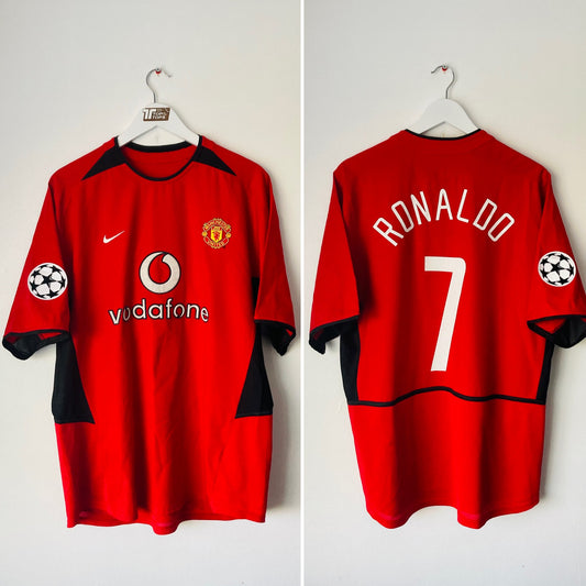 Manchester United home football shirt
2003/04 CR7 Large