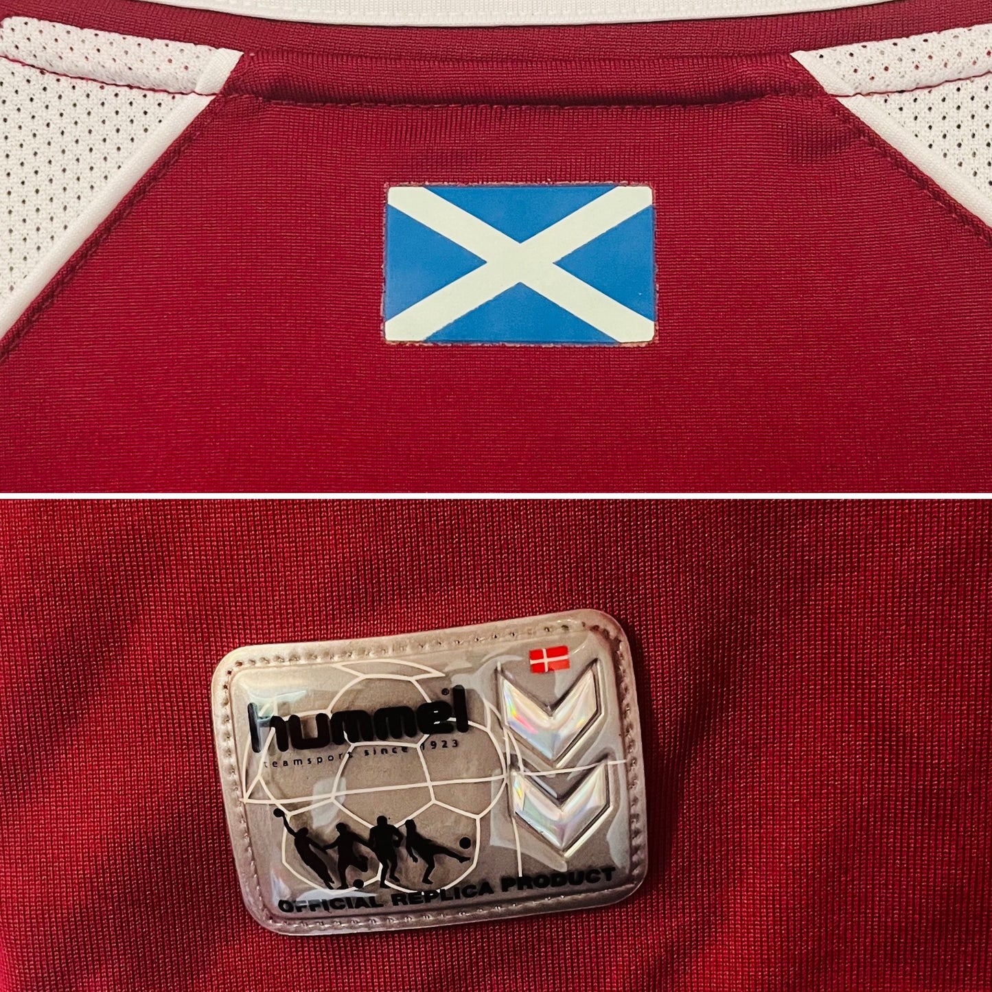 Heart of Midlothian home football shirt Hearts 2006/07 Large