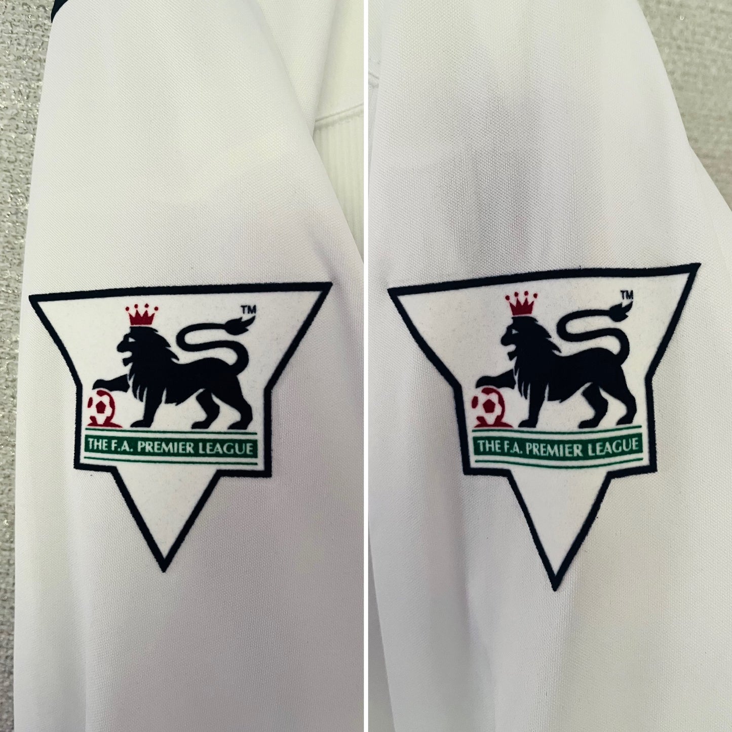 Bolton Wanderers home football shirt 2001/02 Ngotty XL