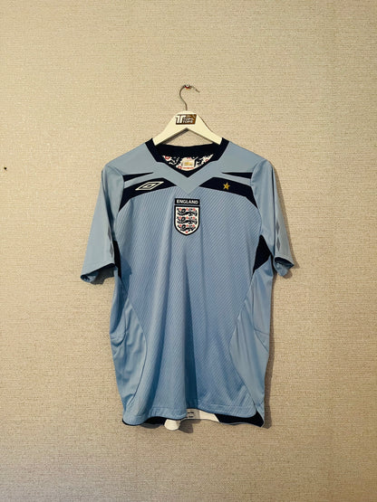England goalkeeper football shirt 2008/10 Medium