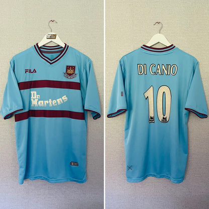 West Ham United away football shirt 2001/03 Medium