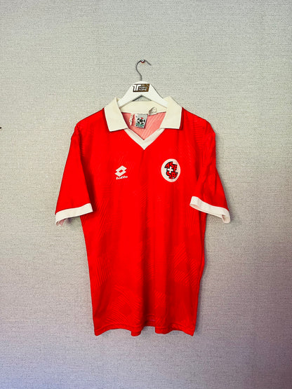 Switzerland home football shirt 1992/94 Large