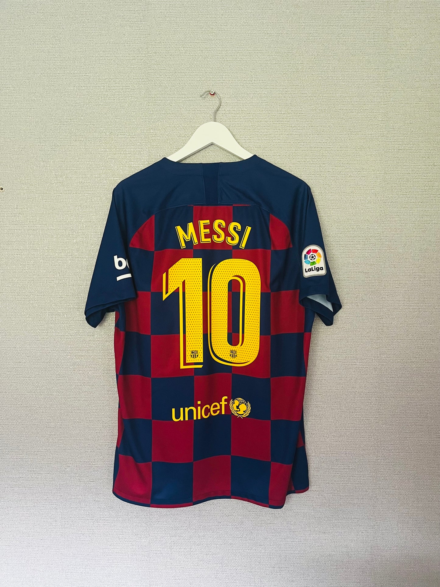 Barcelona home football shirt 2019/20 Messi XL