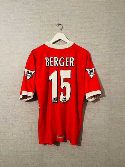 Liverpool home football shirt 1998/2000 Berger Large
