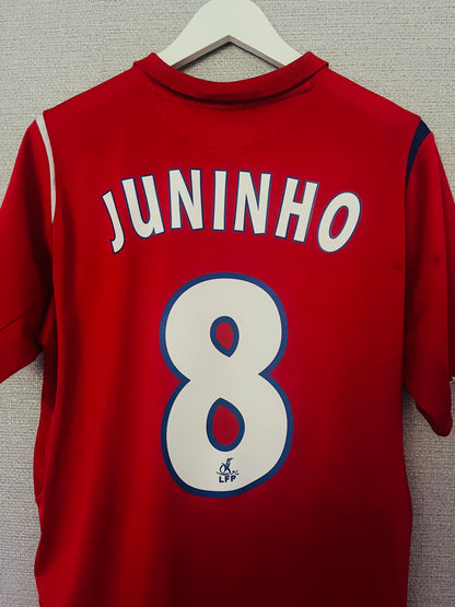 Olympique Lyonnaise Lyon away football shirt 2006/07 Juninho Medium