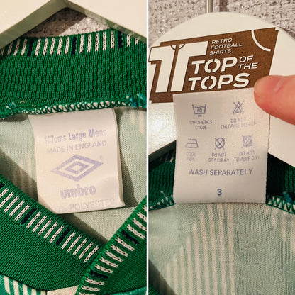 Northern Ireland home football shirt 1990/92 Large