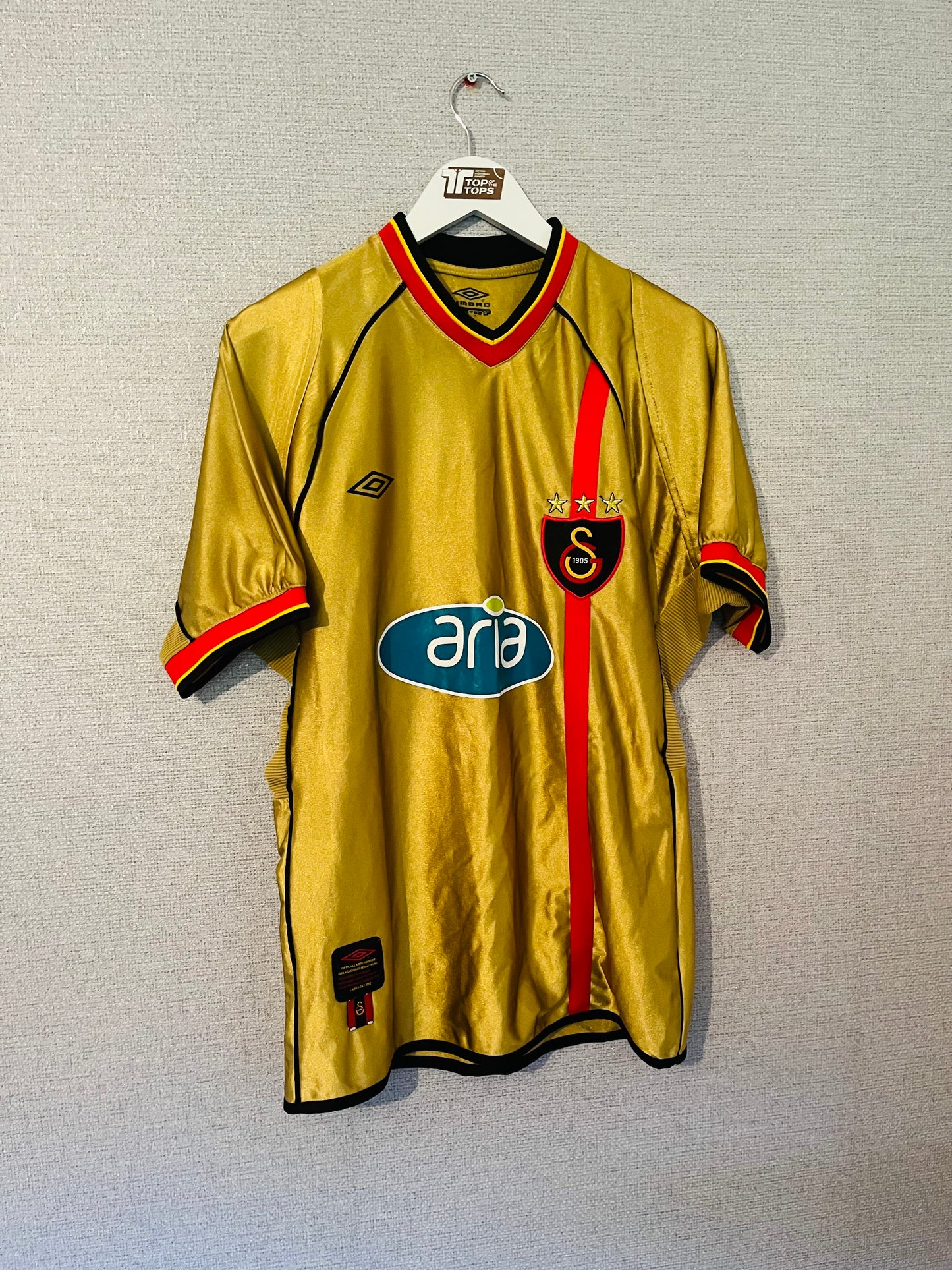 Galatasary third football shirt 2002/03 Medium