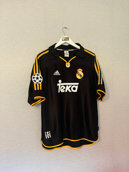 Real Madrid away football shirt 1999/2001 Redondo Large