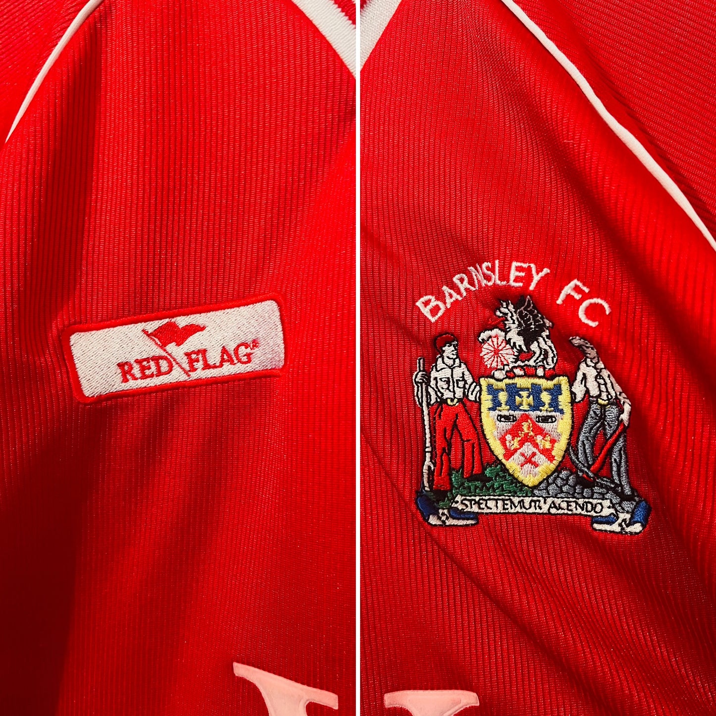 Barnsley home football shirt 2003/04 Large