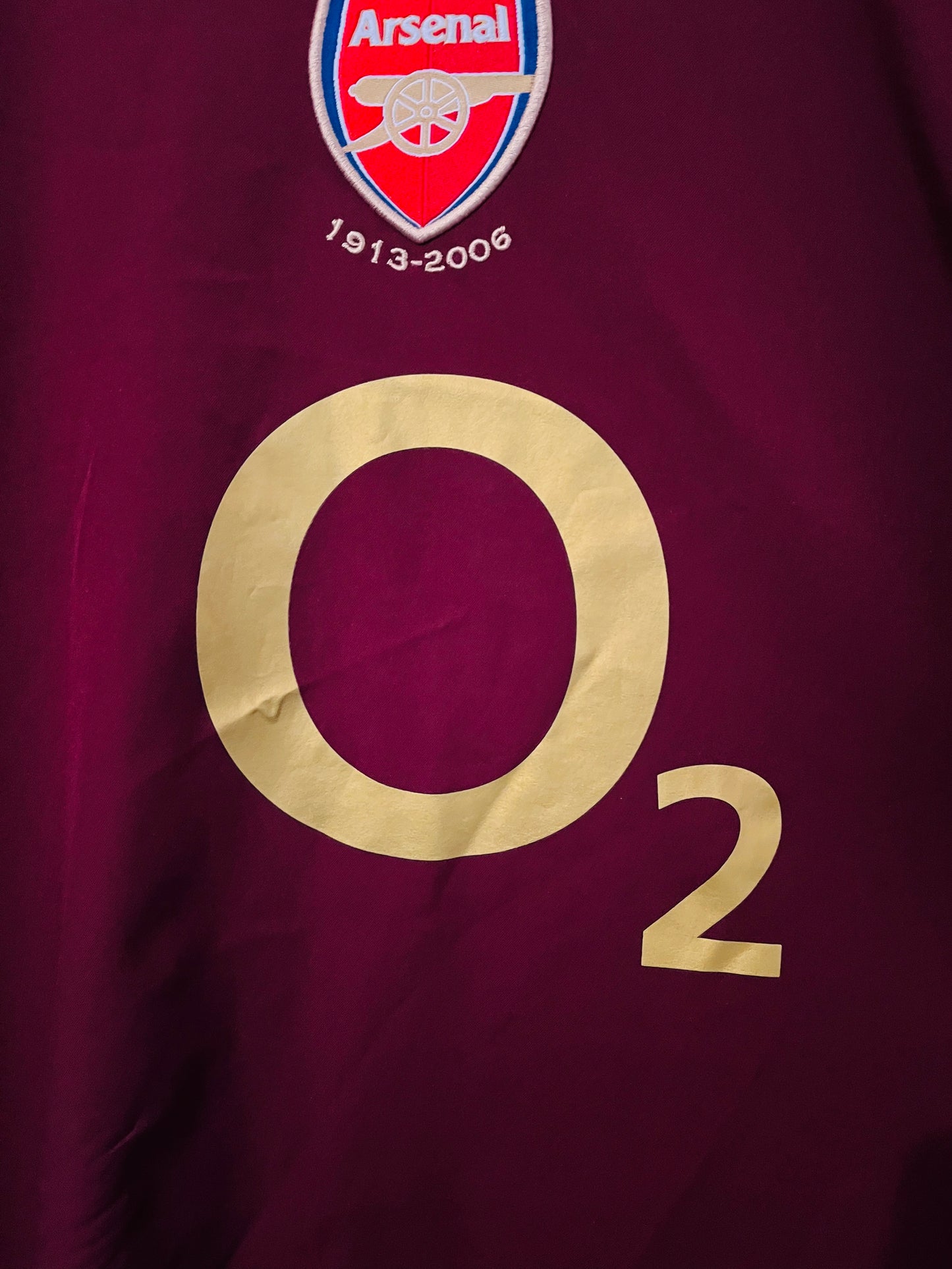 Arsenal home football shirt 2005/06 Henry Large