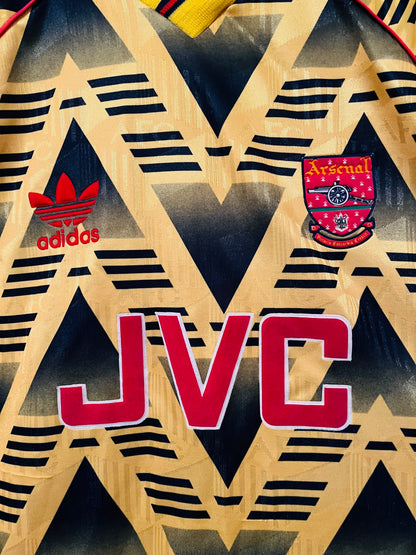 Arsenal away football shirt 1991/93 Medium