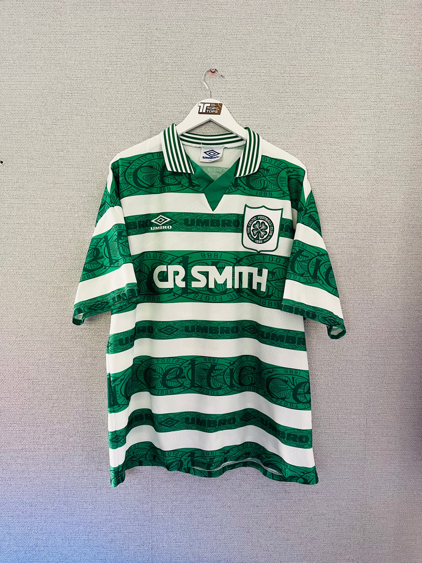 Glasgow Celtic home football shirt 1995/97 XXL