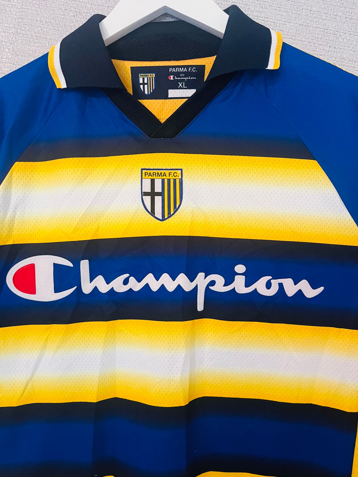 Parma home football shirt 2005/06 Corradi Large