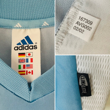 Argentina home football shirt      W/C 2002 Batistuta Medium