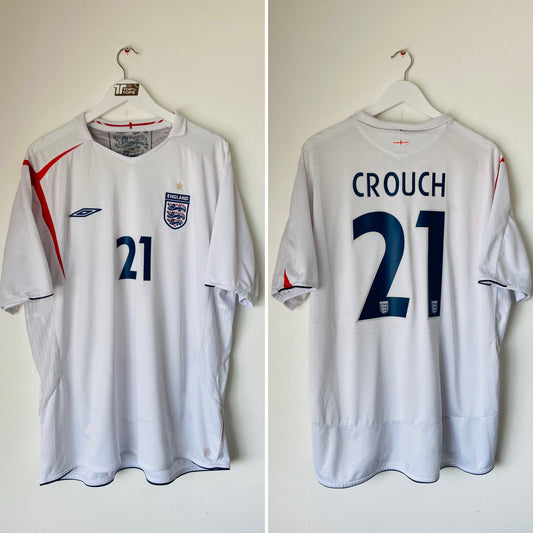 England home football shirt     W/C2006 Crouch 3XL