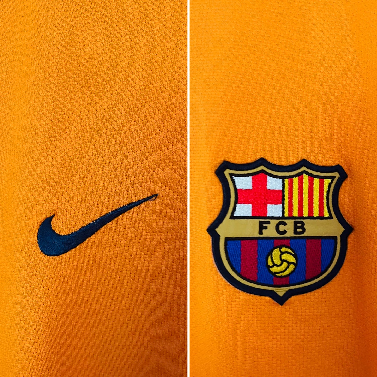 Barcelona away football shirt 2006/08 Ronaldinho XL