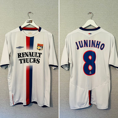 Olympique Lyonnaise Lyon home football shirt 2004/05 Juninho Large