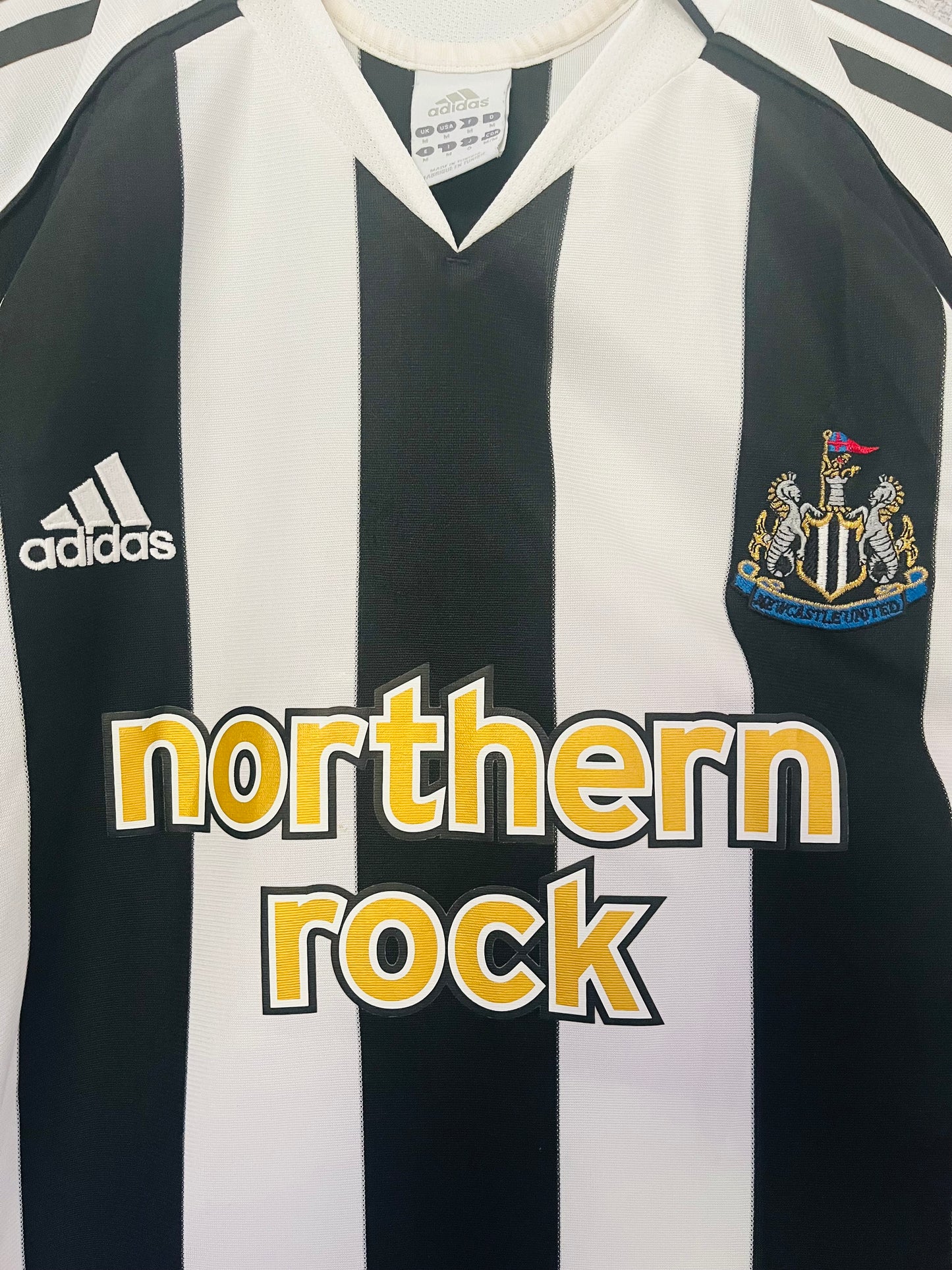Newcastle United home football shirt 2005/07 Shearer Medium