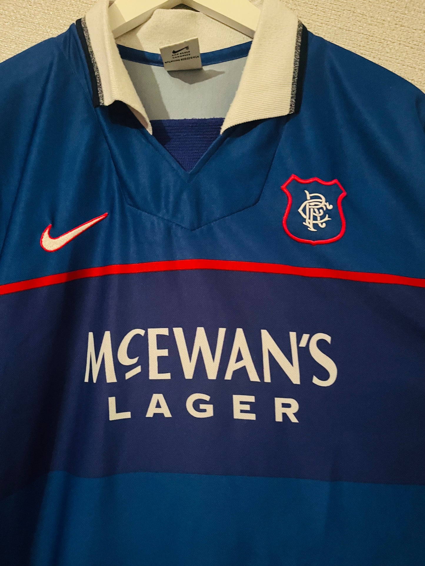 Rangers home football shirt
1997/99 Gazza XL