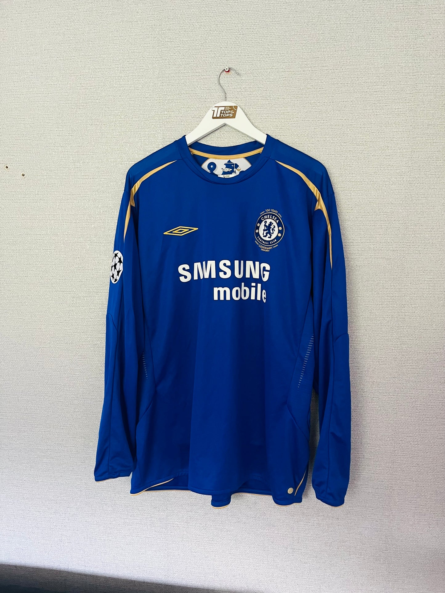 Chelsea home football shirt 2005/06 Gudjohsen XXL