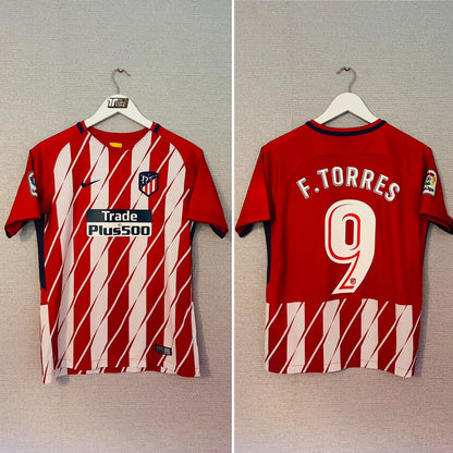 Atletico Madrid home football shirt 2017/18 Torres XL youths