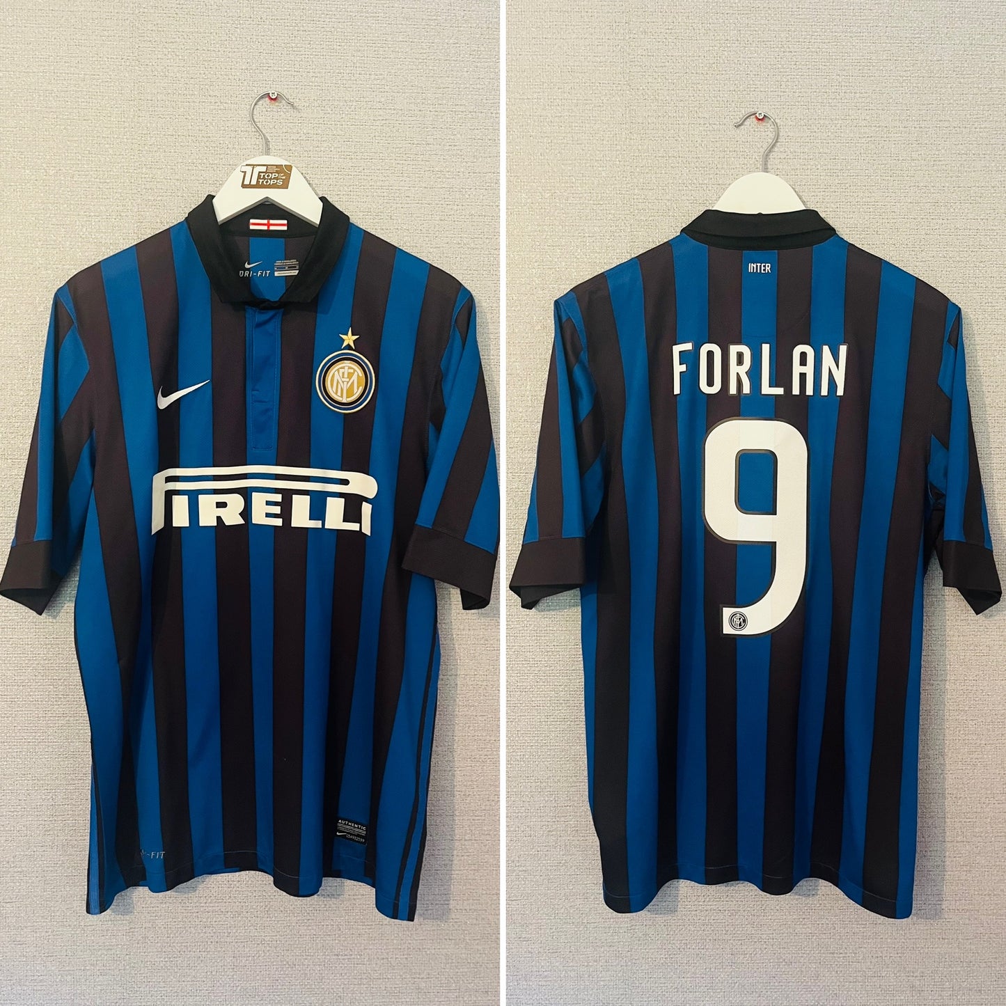 Inter Milan home football shirt
2011/12 Forlan Medium
