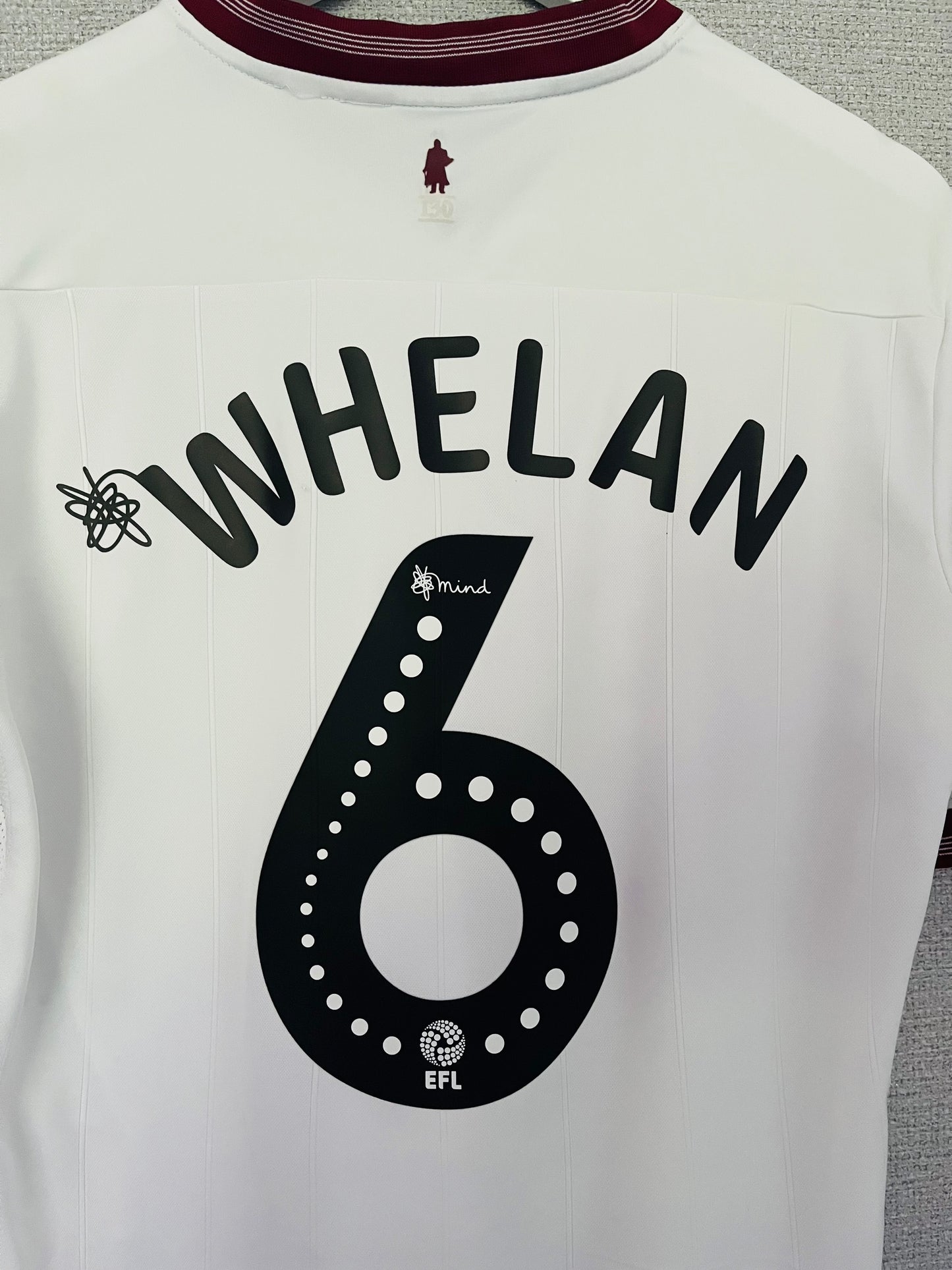 Aston Villa away football shirt 2018/19 Whelan Medium