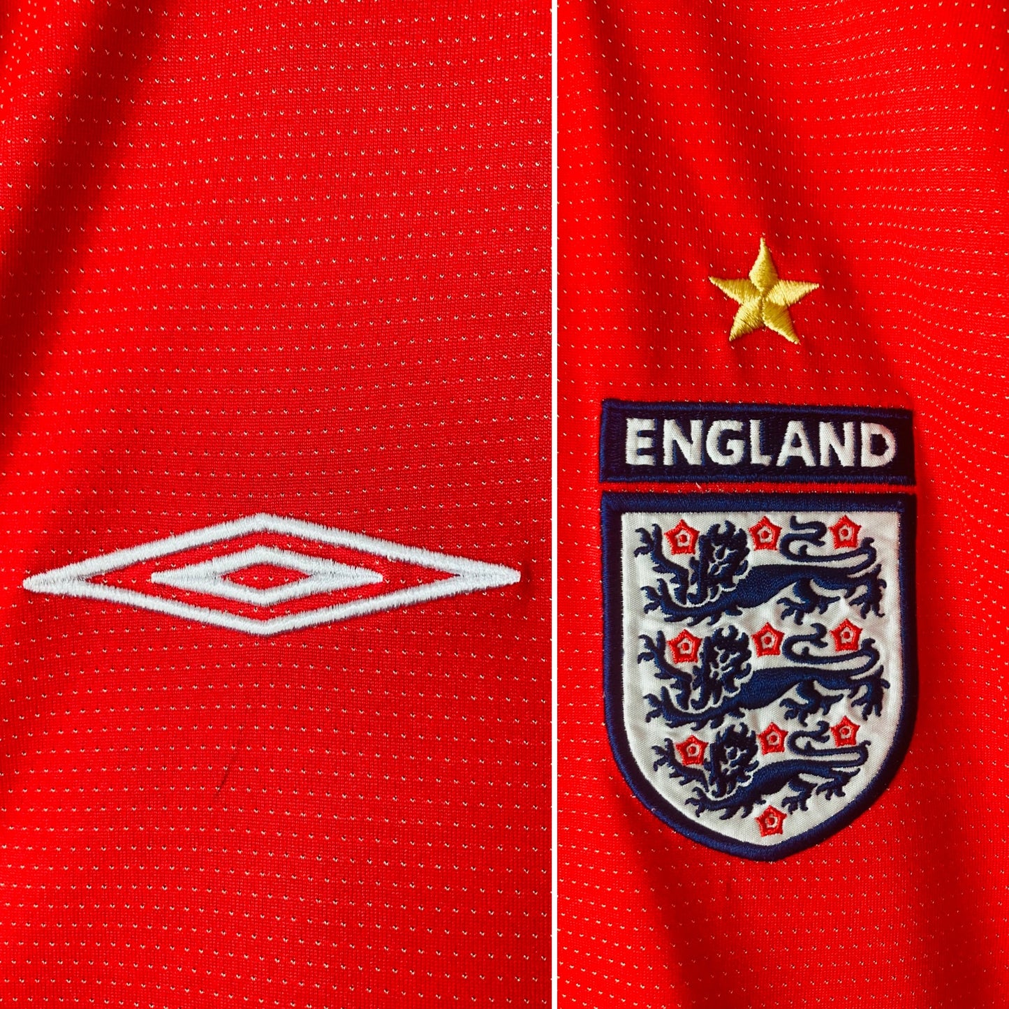 England away football shirt 2004/06 Beckham XL