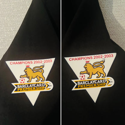 Manchester United away football shirt 2003/04 CR7 XL