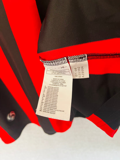 AC Milan home football shirt 2008/09 Ronaldinho Large