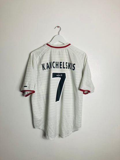 Glasgow Rangers away football shirt 2000/01 Kanchelskis Large