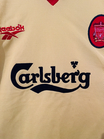 Liverpool away football shirt 1997/99 Fowler Large