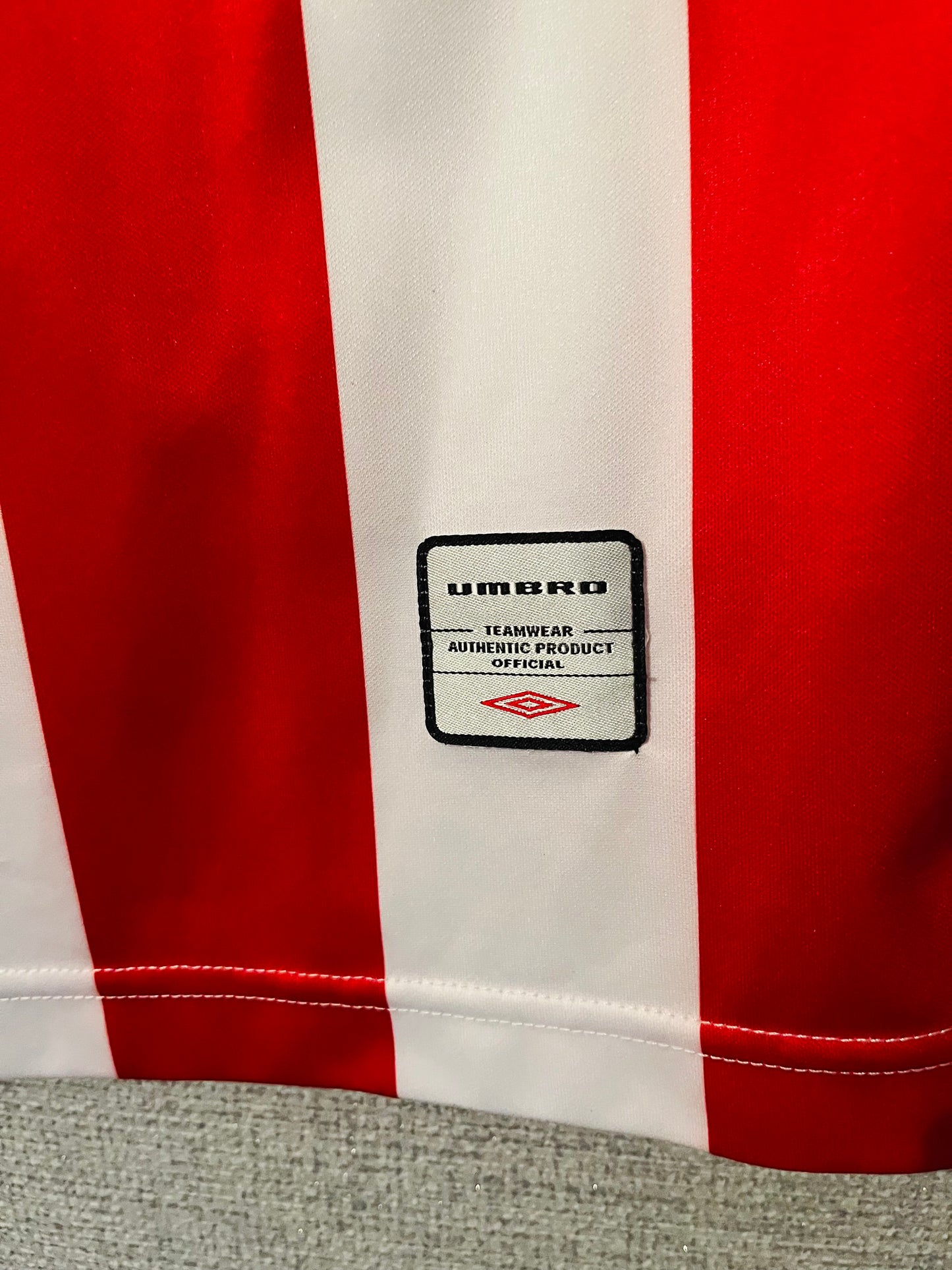 Olympiakos home football shirt 2004/05 Rivaldo Medium