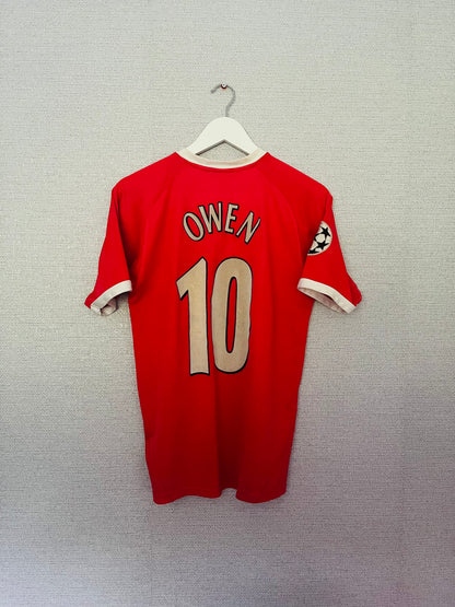 Liverpool home football shirt
2001/03 Owen Small