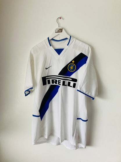 Inter Milan away football shirt 2002/03 Batistuta Large