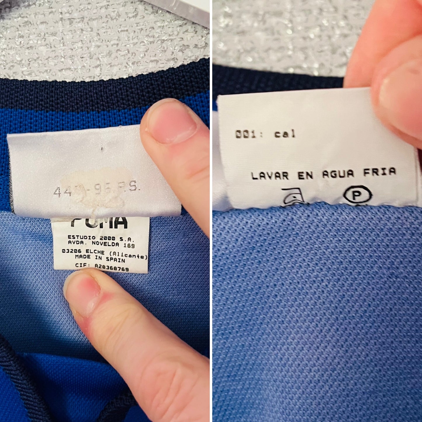 Tenerife home football shirt 2000/01 XL