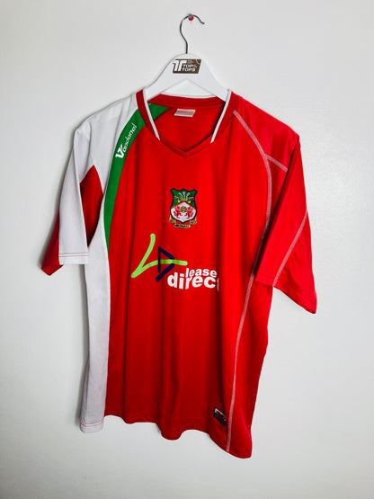 Wrexham home football shirt 2007/08 large