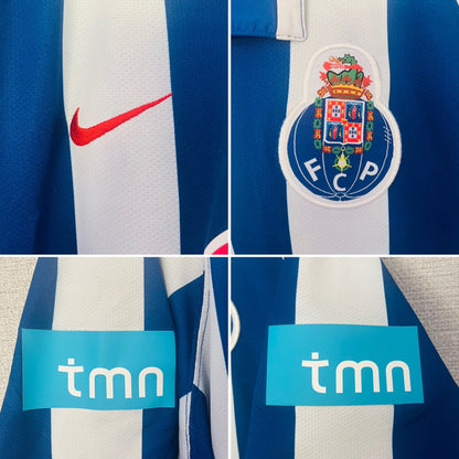 FC Porto home football shirt 2007/08 Quaresma XL