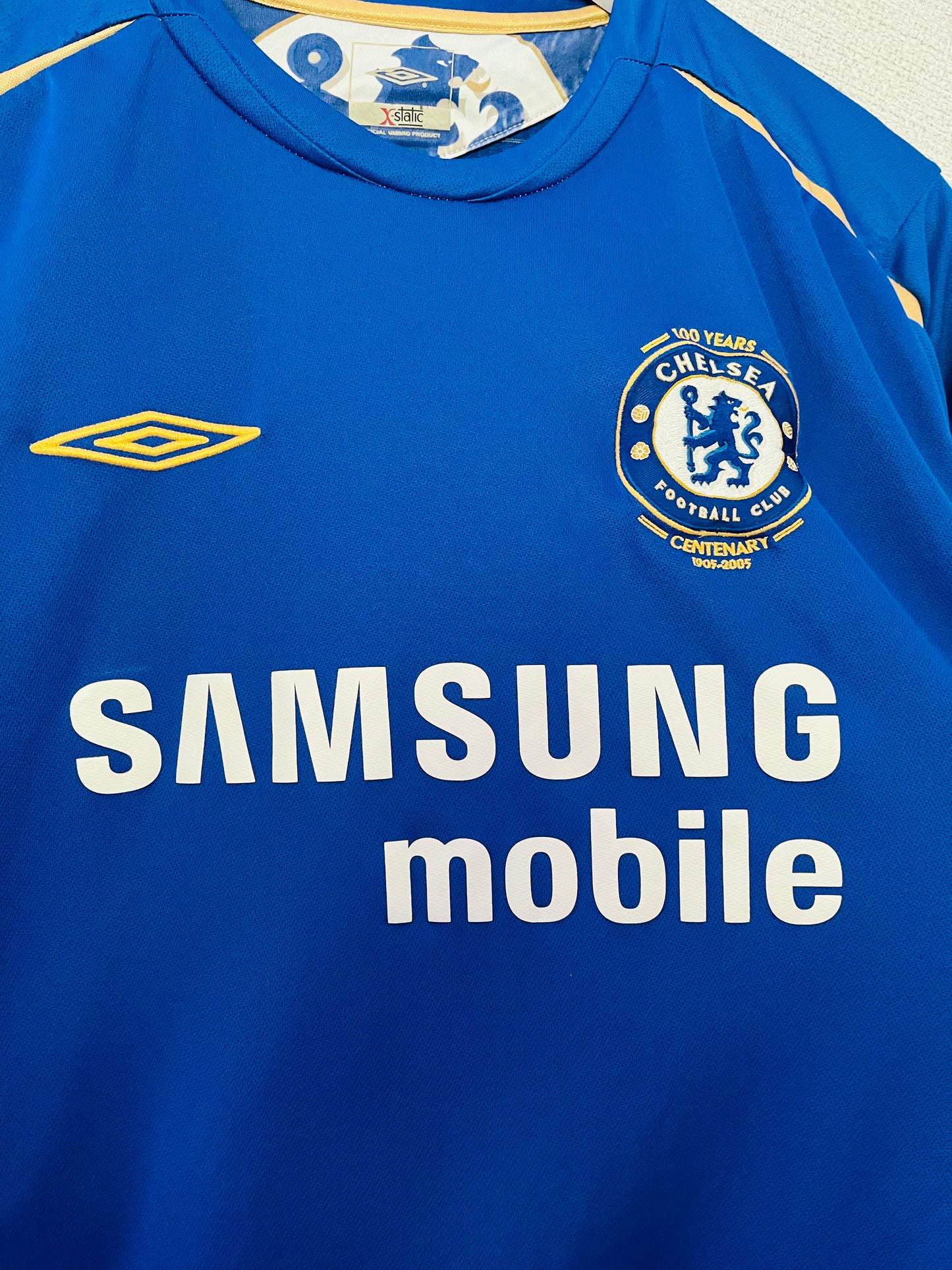 Chelsea home football shirt 2005/06 Drogba Medium