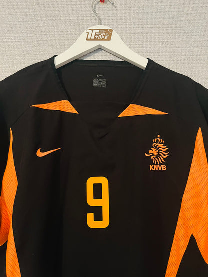 Holland Netherlands away football shirt 2002/04 Van Nistelrooy Medium