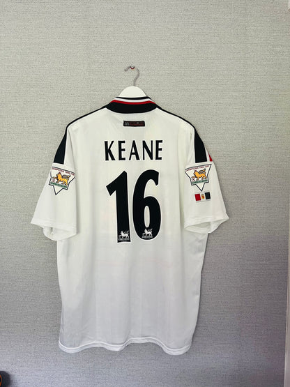 Manchester United away football shirt 1997/98 Keane XXL