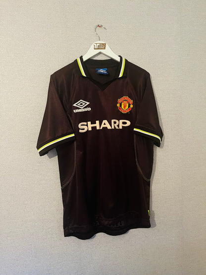 Manchester United third football shirt 1998/99 Keane Large
