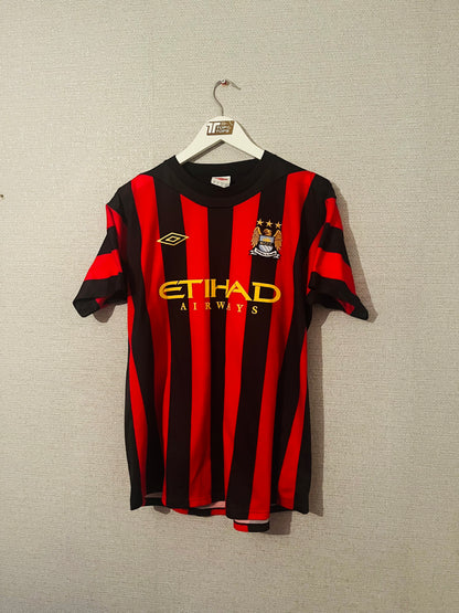 Manchester City away football shirt 2011/12 Tevez Large